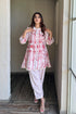 Pastel Pink Pakistani Kurta Set
